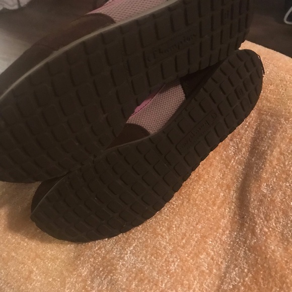 Champion pink & brown running shoes. - Picture 2 of 2